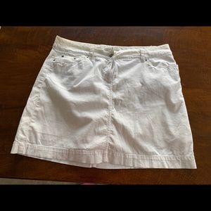 Croft and Barrow skort.